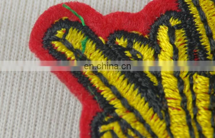 Customized garment woven patches new design embrioded badges