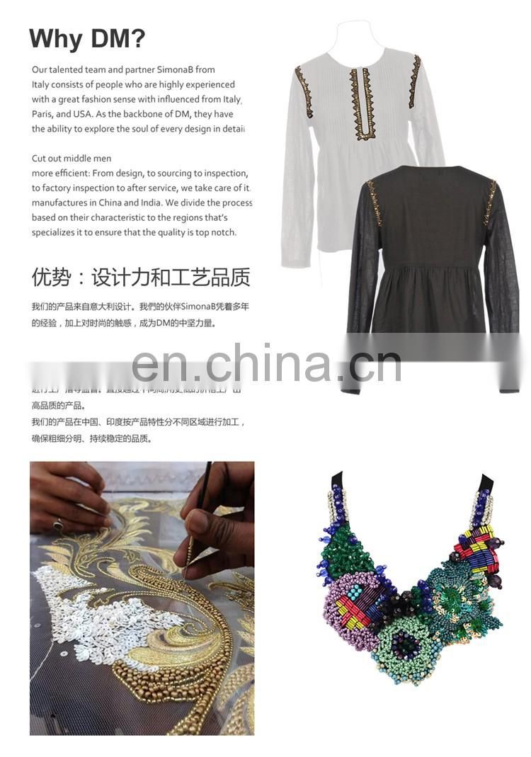 2017 hotest embroidery Smile with sequin patch