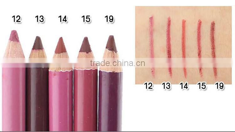 Private label 28 colors lipstick lip liner pencil
