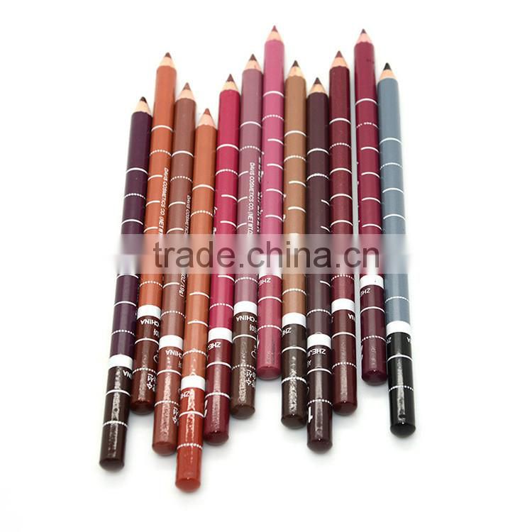 Private label 28 colors lipstick lip liner pencil