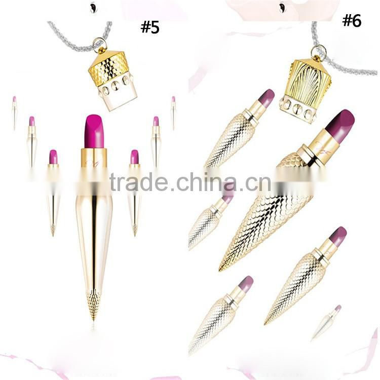 Long lasting lip makeup cosmetics moisturizing lipstick for ladies