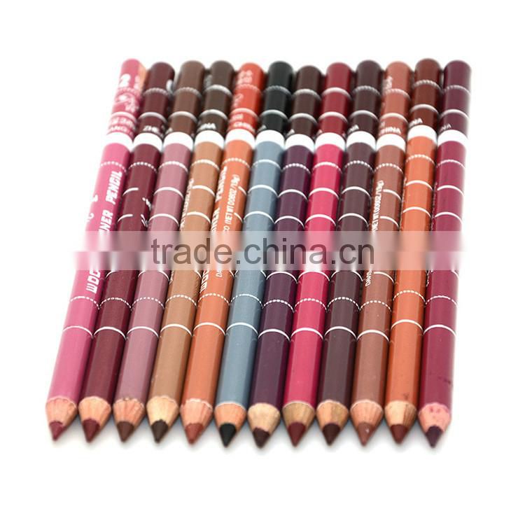 Private label 28 colors lipstick lip liner pencil