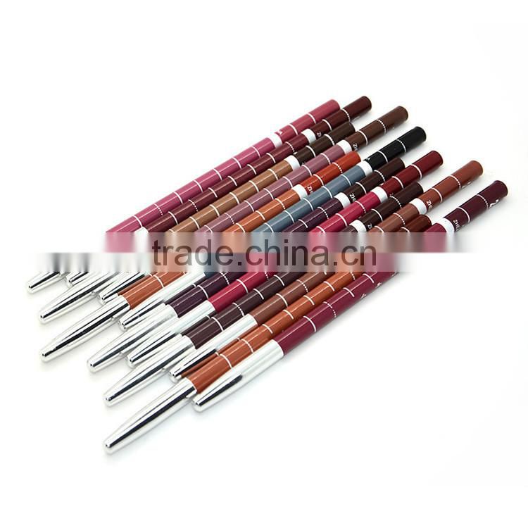 Private label 28 colors lipstick lip liner pencil