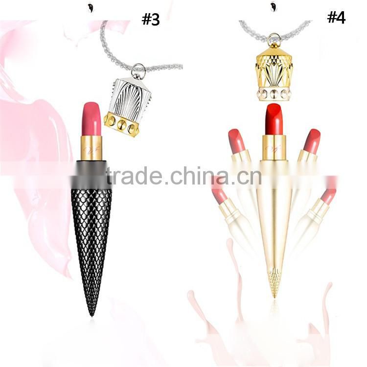 Long lasting lip makeup cosmetics moisturizing lipstick for ladies