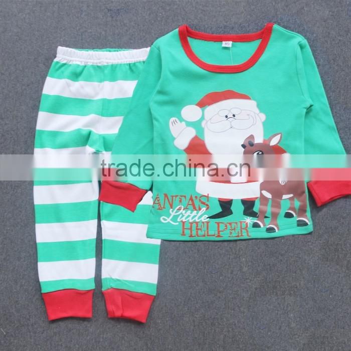 Best selling baby christmas clothes suit many kinds of boutique baby suit design fancy kids christmas deer cute design clothing