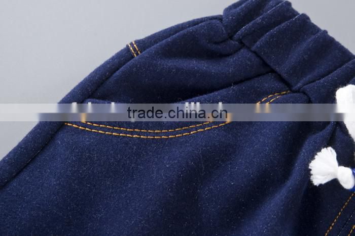 AS-483B 2017 new fashion clothes Kids wear children pants childrens boutique clothing sets wholesale