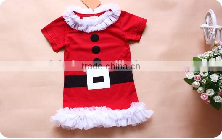 Wholesale 2016 red mini baby christmas dress best toys for 2016 christmas gift baby christmas clothes dress
