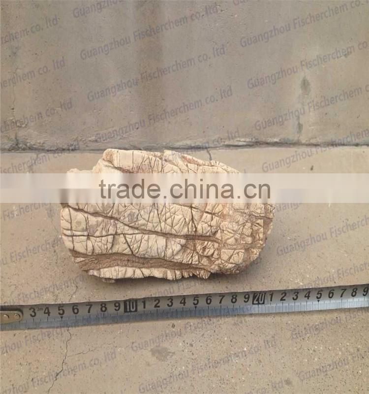 Professional aquatic scenery accessories natural stripe stone decorative stones