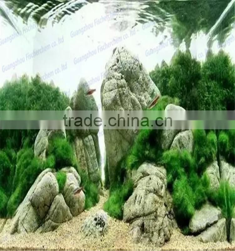 Professional aquatic scenery accessories natural stripe stone decorative stones
