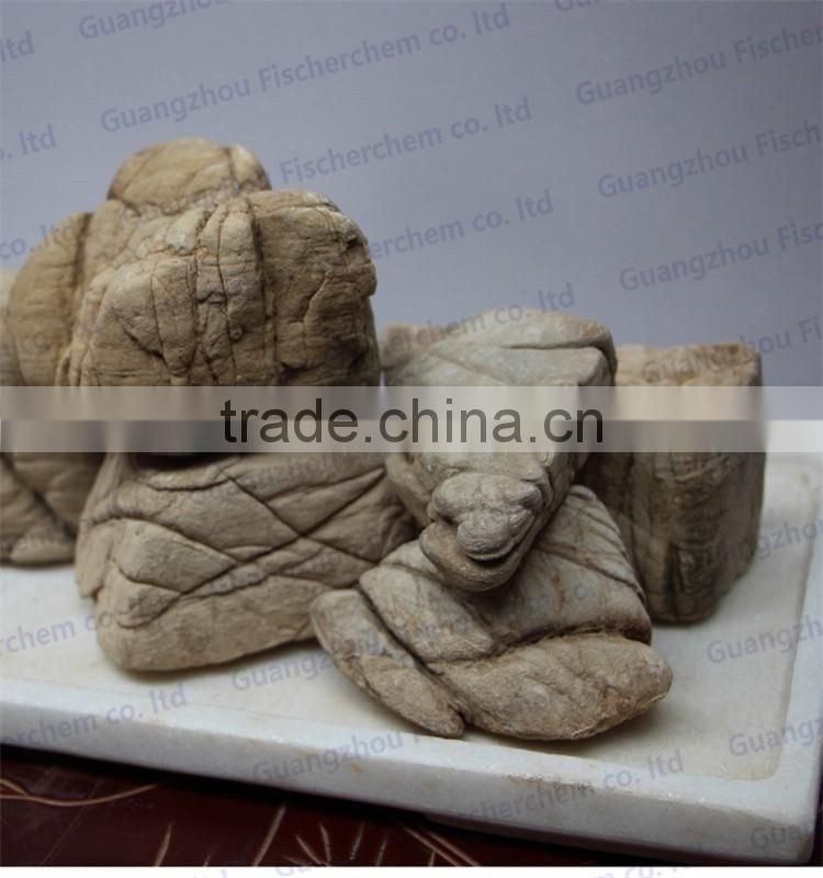 Professional aquatic scenery accessories natural stripe stone decorative stones