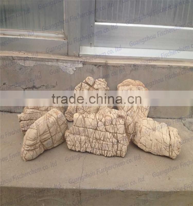 Professional aquatic scenery accessories natural stripe stone decorative stones