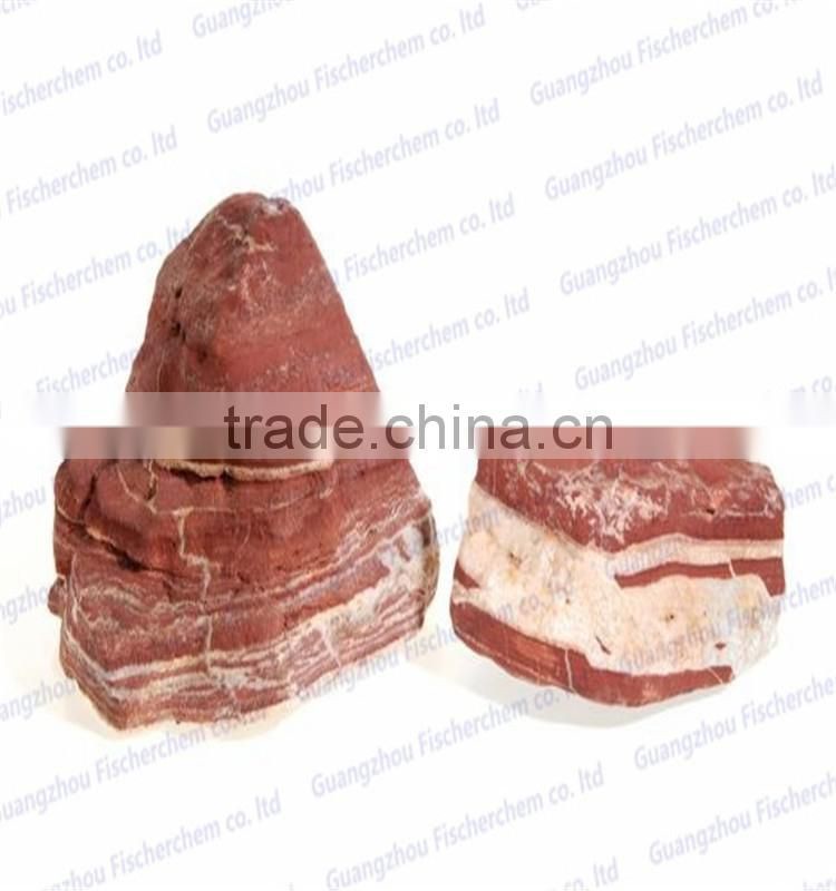 Professional aquatic scenery accessories natural stripe stone decorative stones