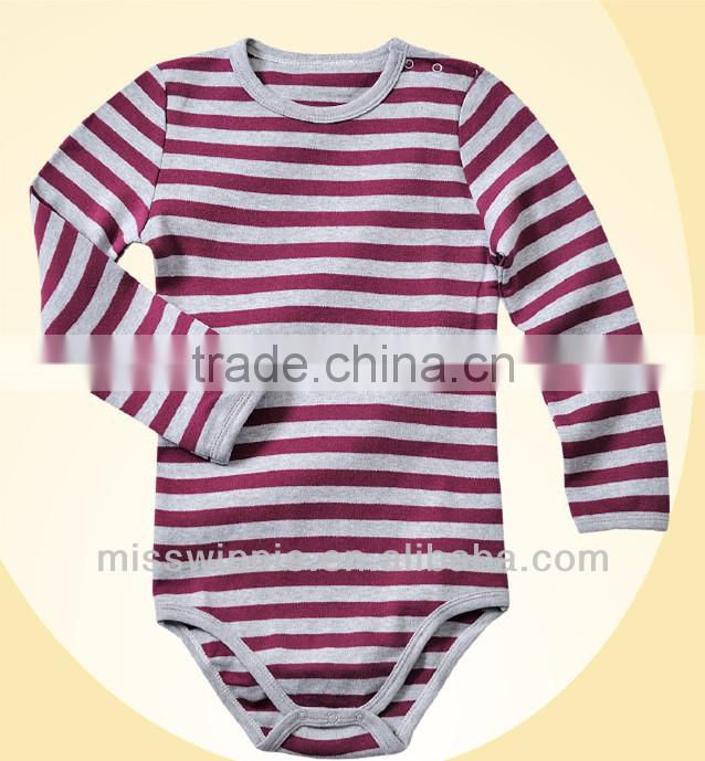 Hot sale organic cotton baby rompers wholesale baby clothes