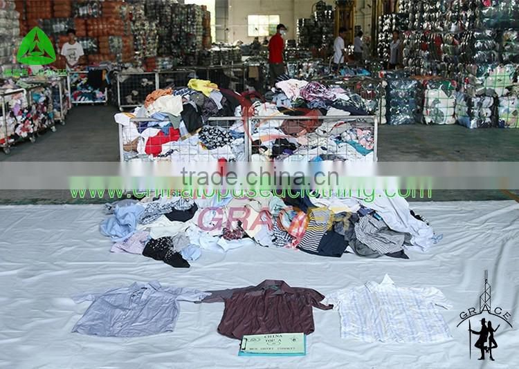 2016 New product t shirt buy used clothes from china,used clothes cream uk style