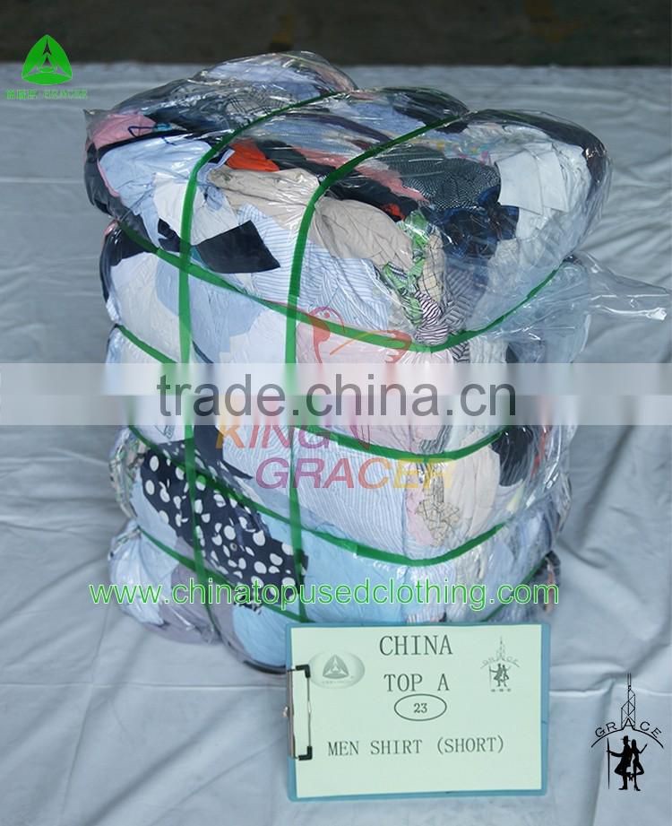 2016 New product t shirt buy used clothes from china,used clothes cream uk style