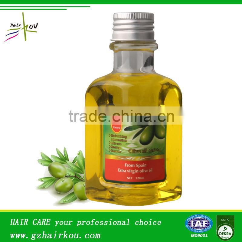 120ml golden color pure olive oil from spain