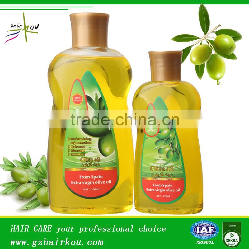 120ml golden color pure olive oil from spain