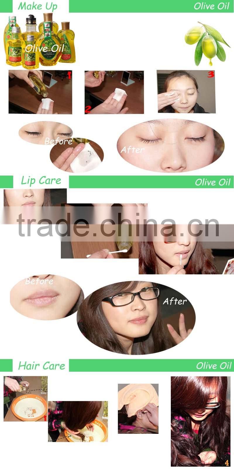 120ml golden color pure olive oil from spain