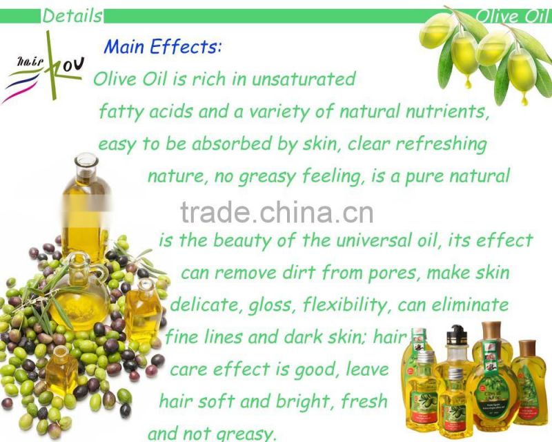 120ml golden color pure olive oil from spain