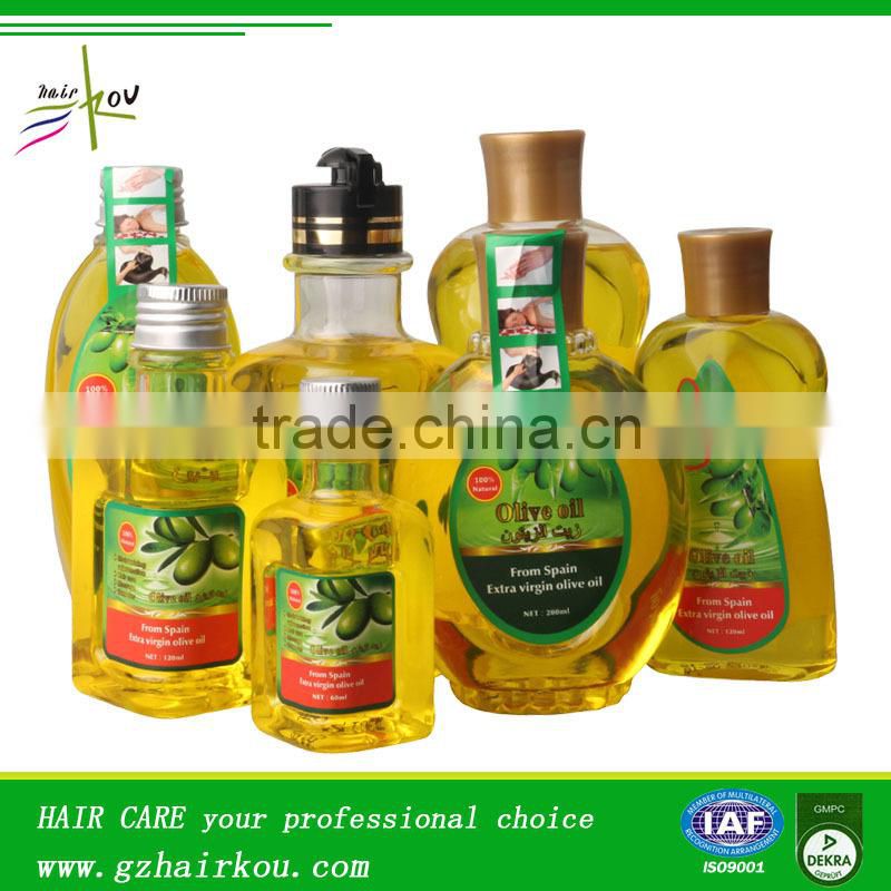 120ml golden color pure olive oil from spain