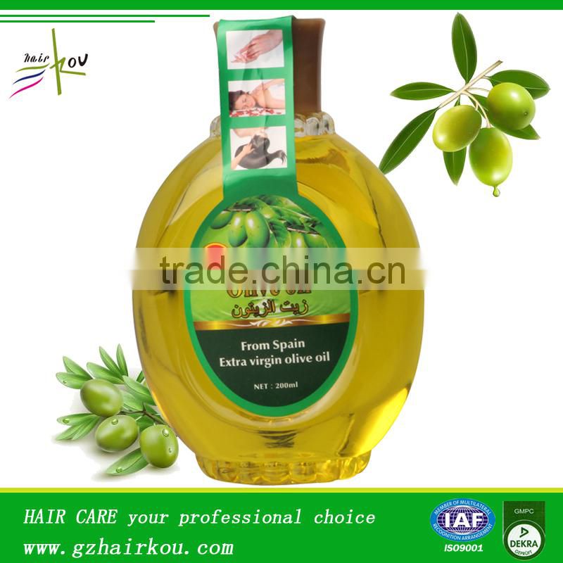 120ml golden color pure olive oil from spain