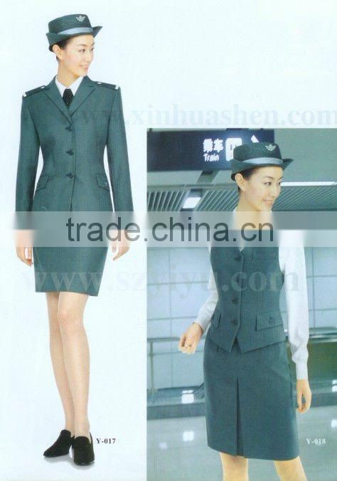 Customer-made elegant Airline waitress Uniform