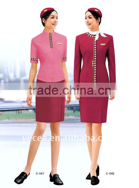 Stewardess Airline Uniform for stewardess(AL-007)