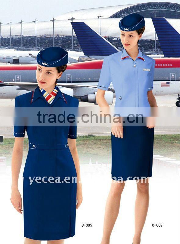 Stewardess Airline Uniform for stewardess( AL-004)