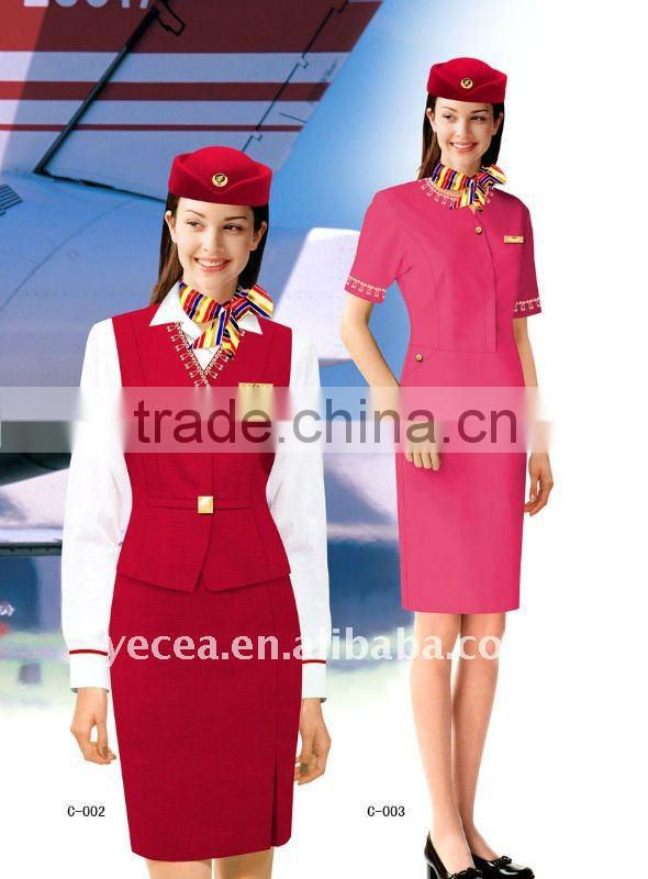 Stewardess Airline Uniform for stewardess(AL-002)