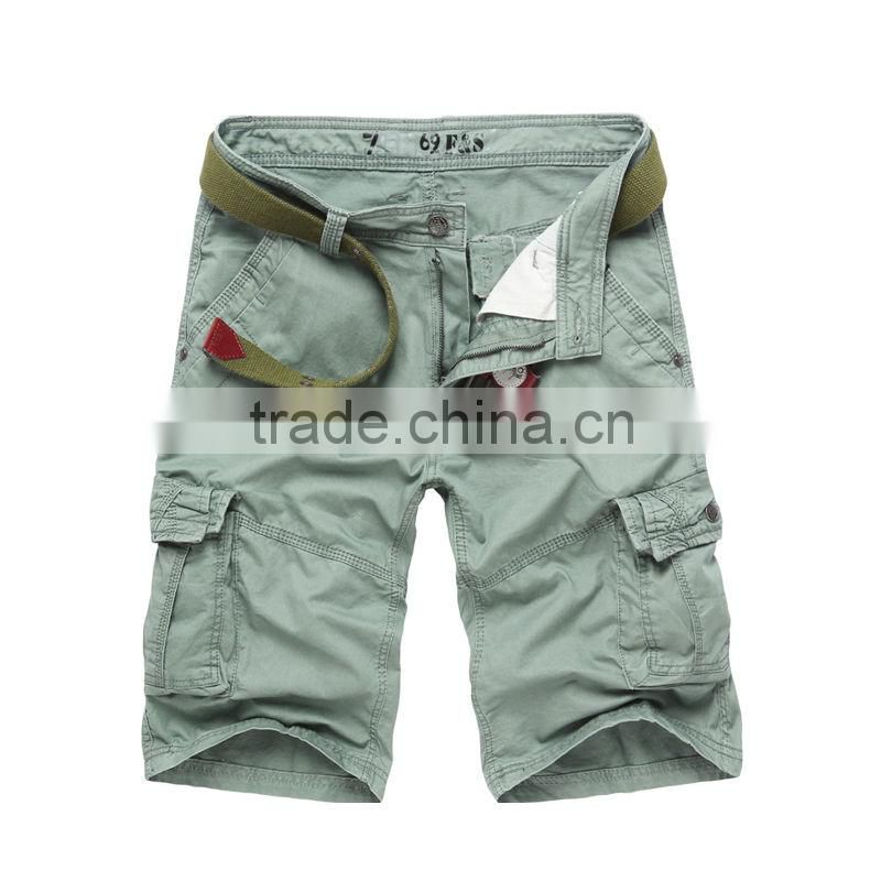 2015 100%cotton mens cargo shorts DS130051