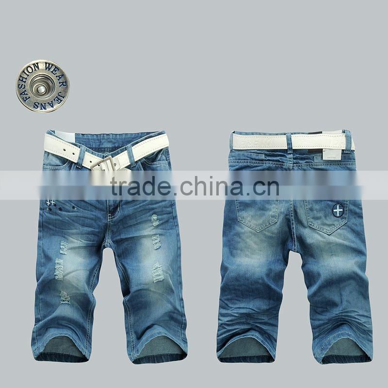 New men's denim shorts for SS2013 (223#)