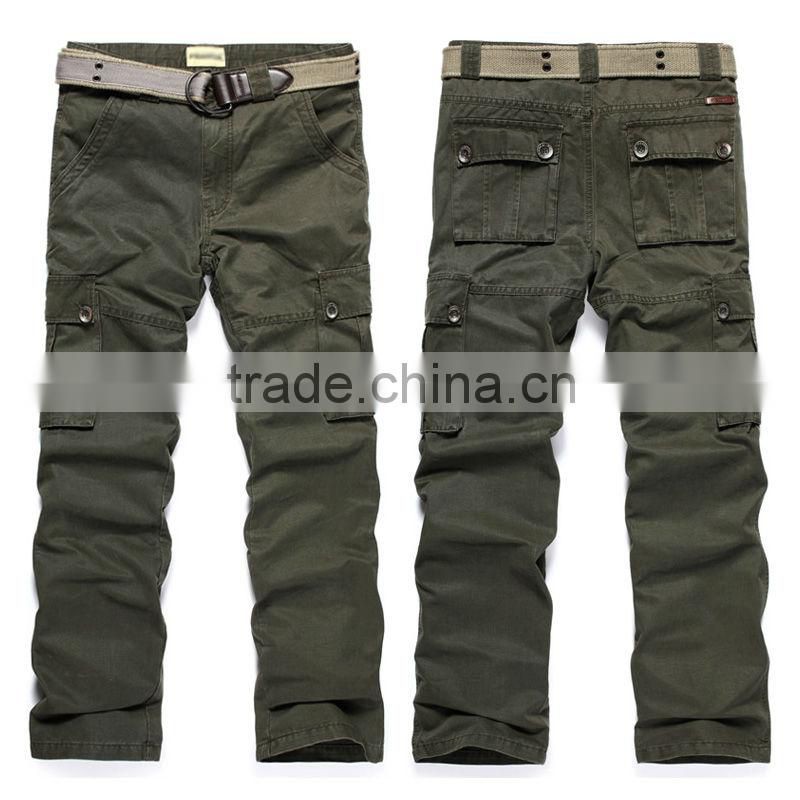 2015 New long army cargo pant DS130072