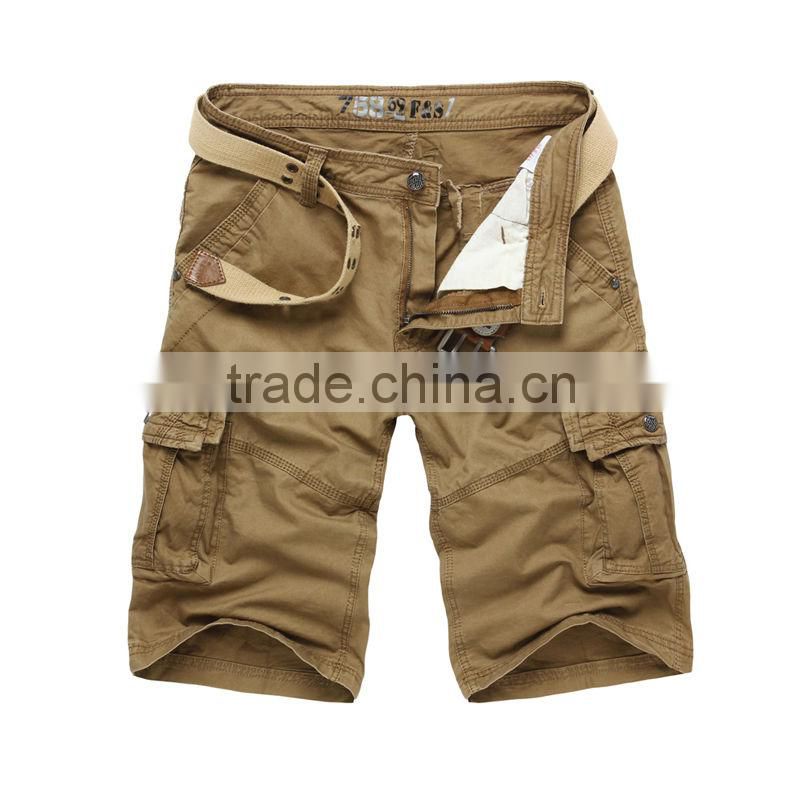2015 100%cotton mens cargo shorts DS130051