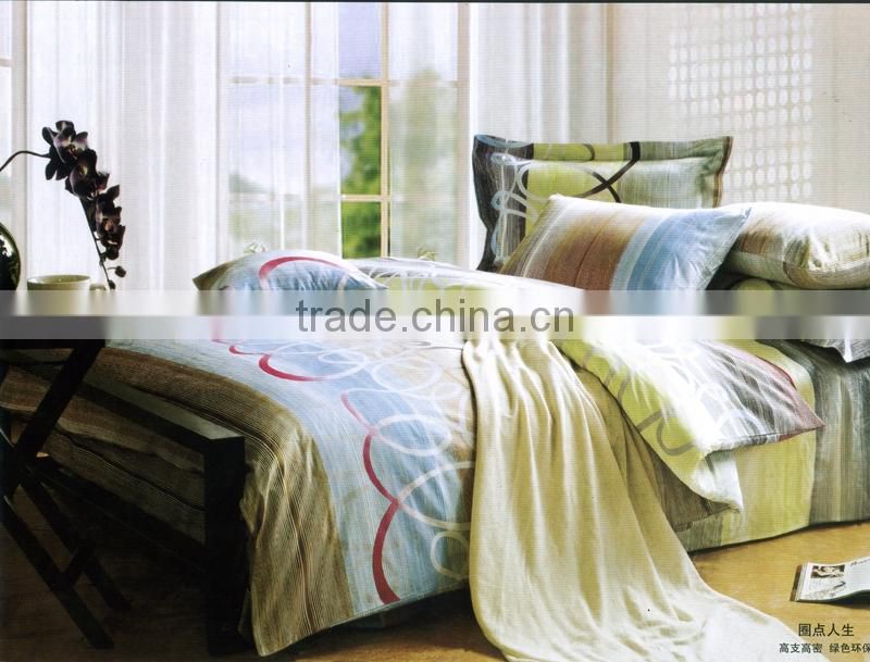 Duvet cover home textile cotton bed sheets made in China