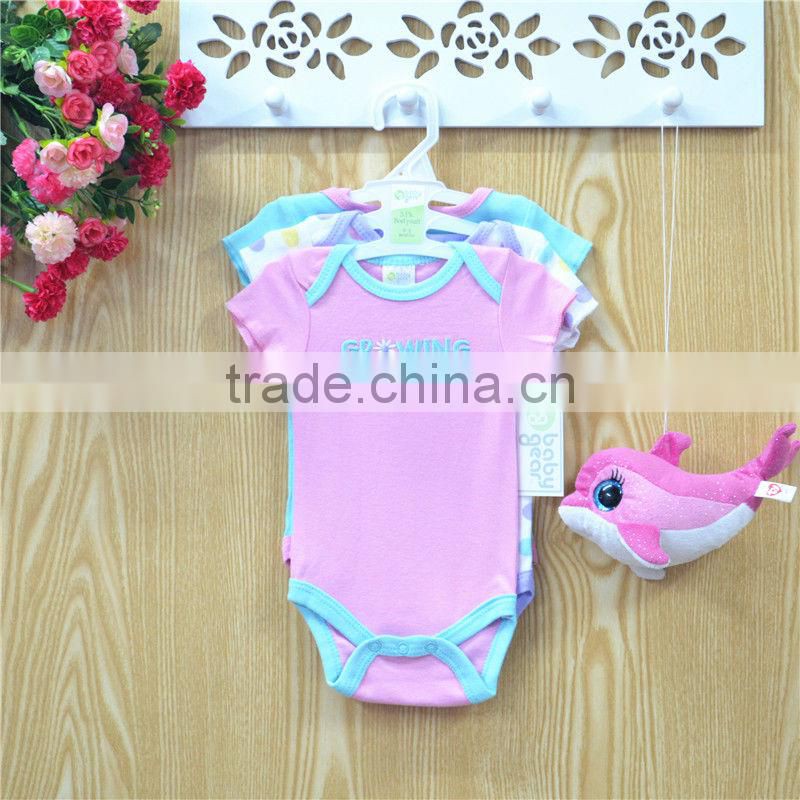baby product 100% cotton embroidery baby clothes bodysuit