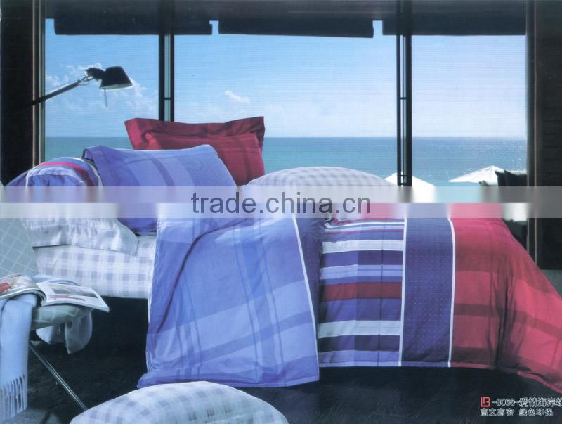Duvet cover home textile cotton bed sheets made in China