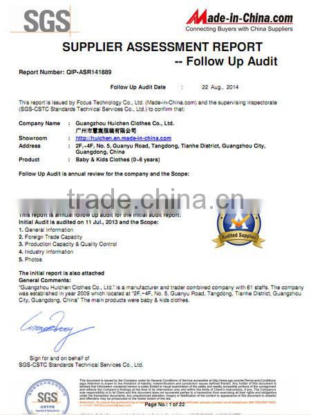 Waterproof Cotton Embroidered Bibs for Baby China Supplier New Arrival for 2015 Spring (1422602)