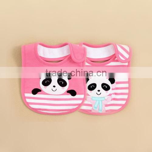 MOMANDBAB Children Wear Cotton and Waterproof Baby Bibs Boys Embroidered Design (1422603)