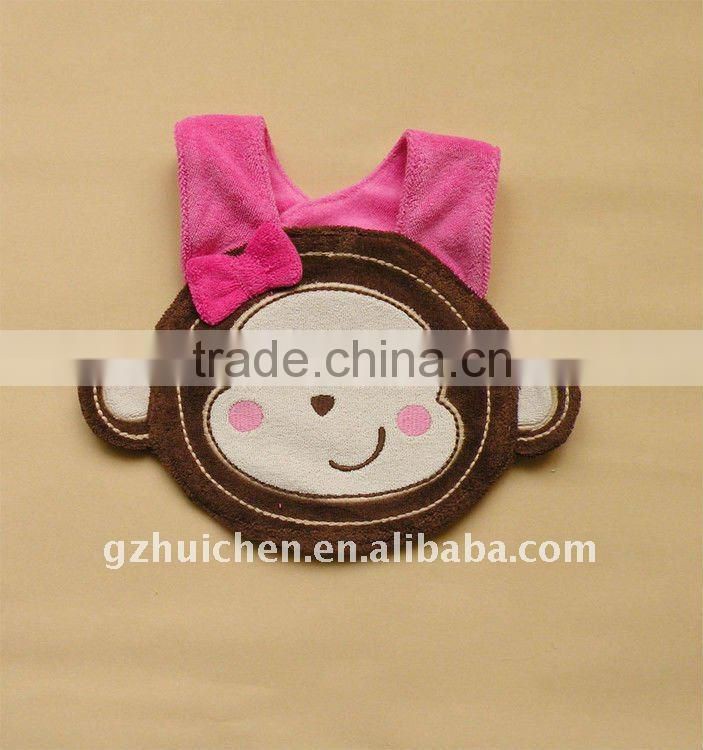 baby waterproof bib cute shped bibs