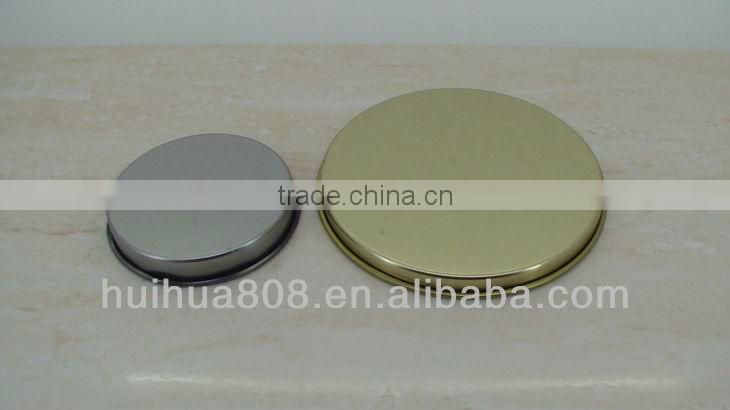 Metal Lid for Paper Tube Packaging