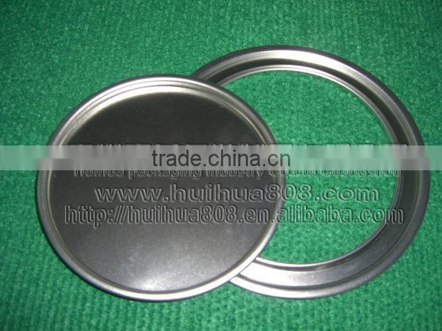 metal bottom lid with iron ring