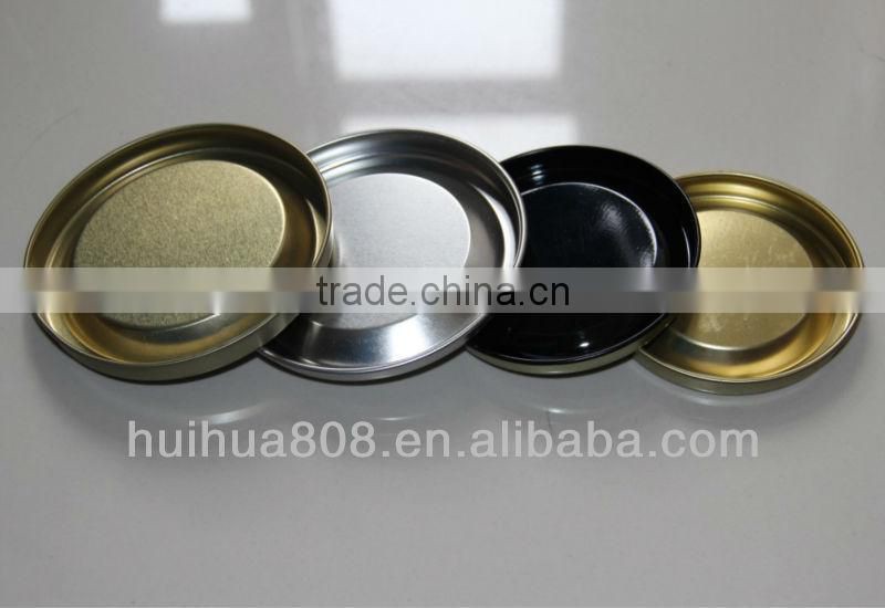 Metal Lid for Paper Tube Packaging