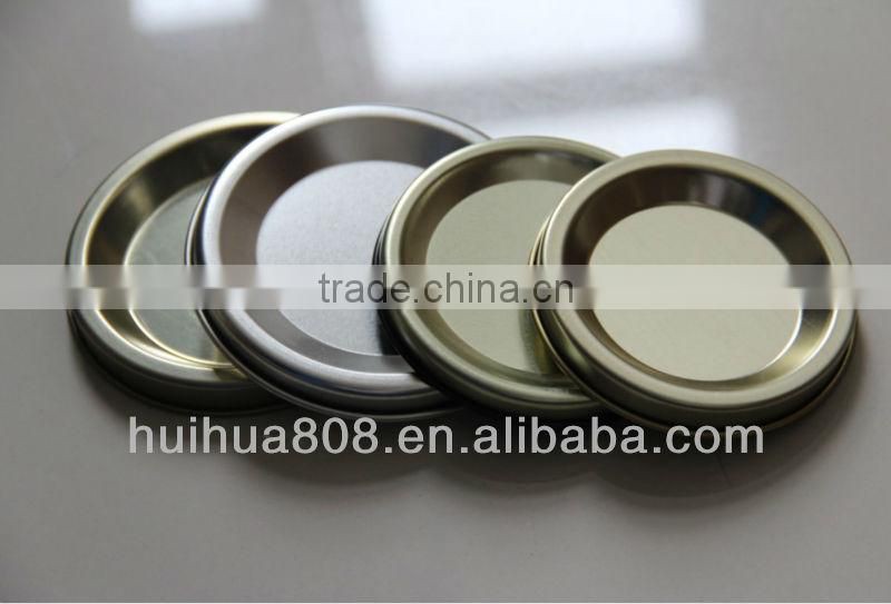 Metal Lid for Paper Tube Packaging