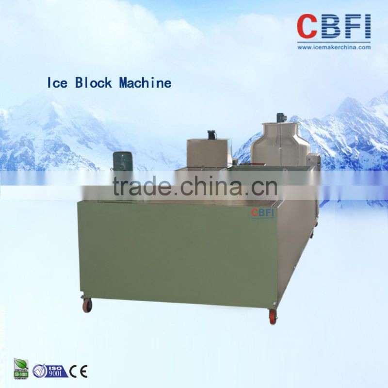 block ice making machine produce ice for drinks