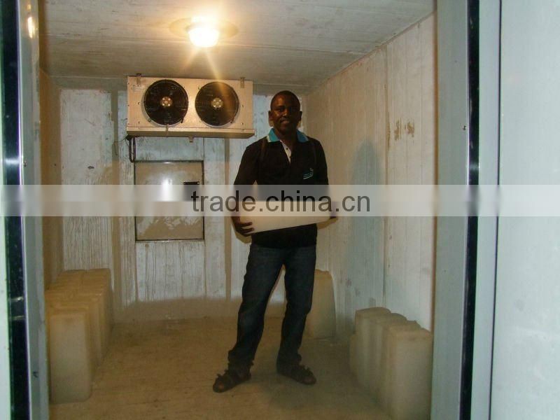 Direct evaporator ice block machine automatically