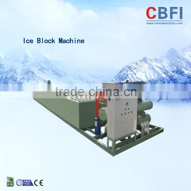 block ice making machine produce ice for drinks