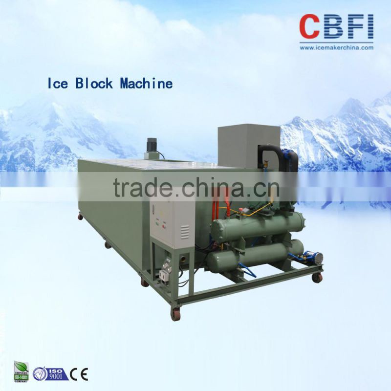 block ice making machine produce ice for drinks