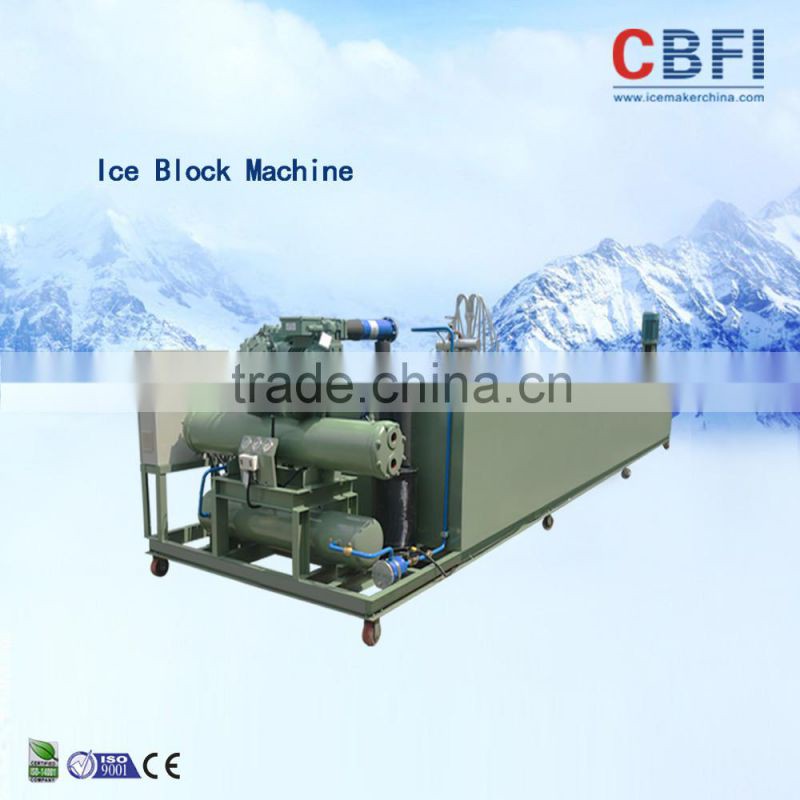 block ice making machine produce ice for drinks
