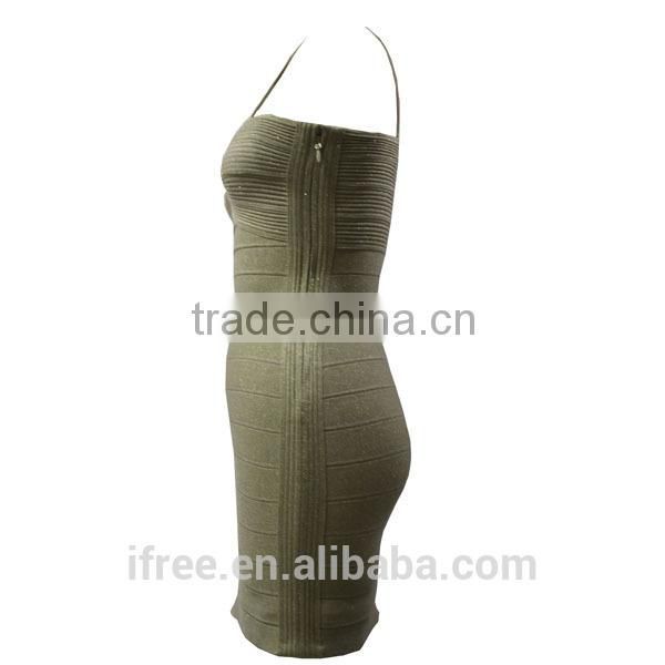 Spaghettti strap short mini bandage summer dresses for girls