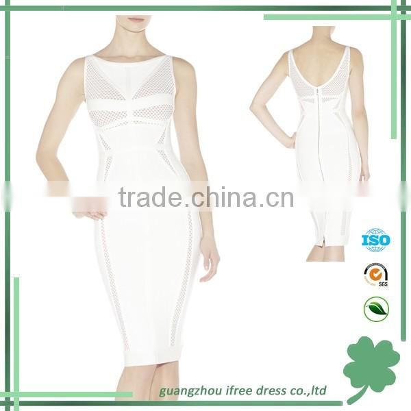 Elegant Designer Bandage Dress 2016 Middle Aged Women Fashion Dress